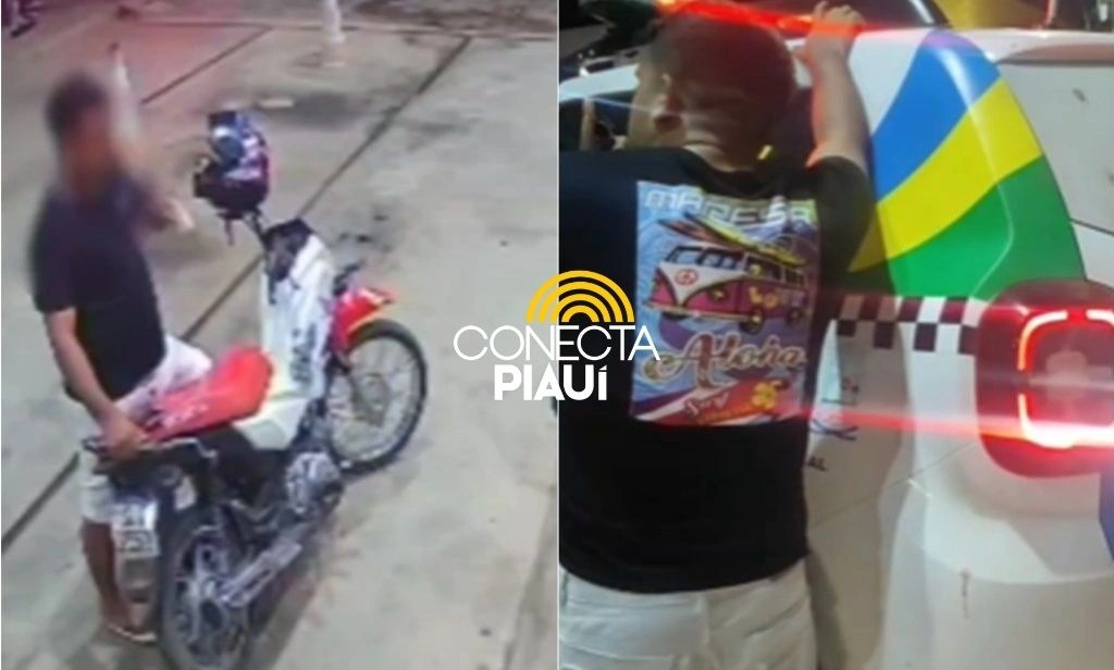 Homem é preso após 'dar grau' e dirigir bêbado diante de viatura da PM em Nazária 81
