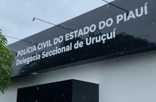 Homem é preso após descumprir medida protetiva e tentar invadir casa da ex em Uruçuí (Foto: Delegacia de Uruçuí)