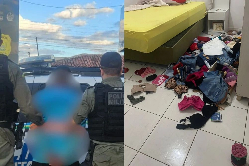 Homem é preso após furtar moto, comida e bebidas de residência em Elesbão Veloso