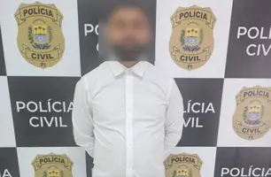 Homem é preso durante casamento comunitário em Teresina (Foto: Reprodução)
