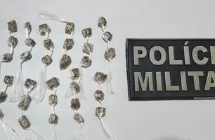Homem é preso por tráfico após perseguição e apreensão de drogas no Piauí (Foto: Reprodução)