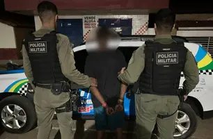 Homem é preso por tráfico de drogas pela terceira vez em Elesbão Veloso (Foto: Reprodução)