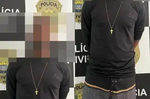 Homem suspeito de diversos roubos é preso pela Polícia Civil em Teresina (Foto: Reprodução)