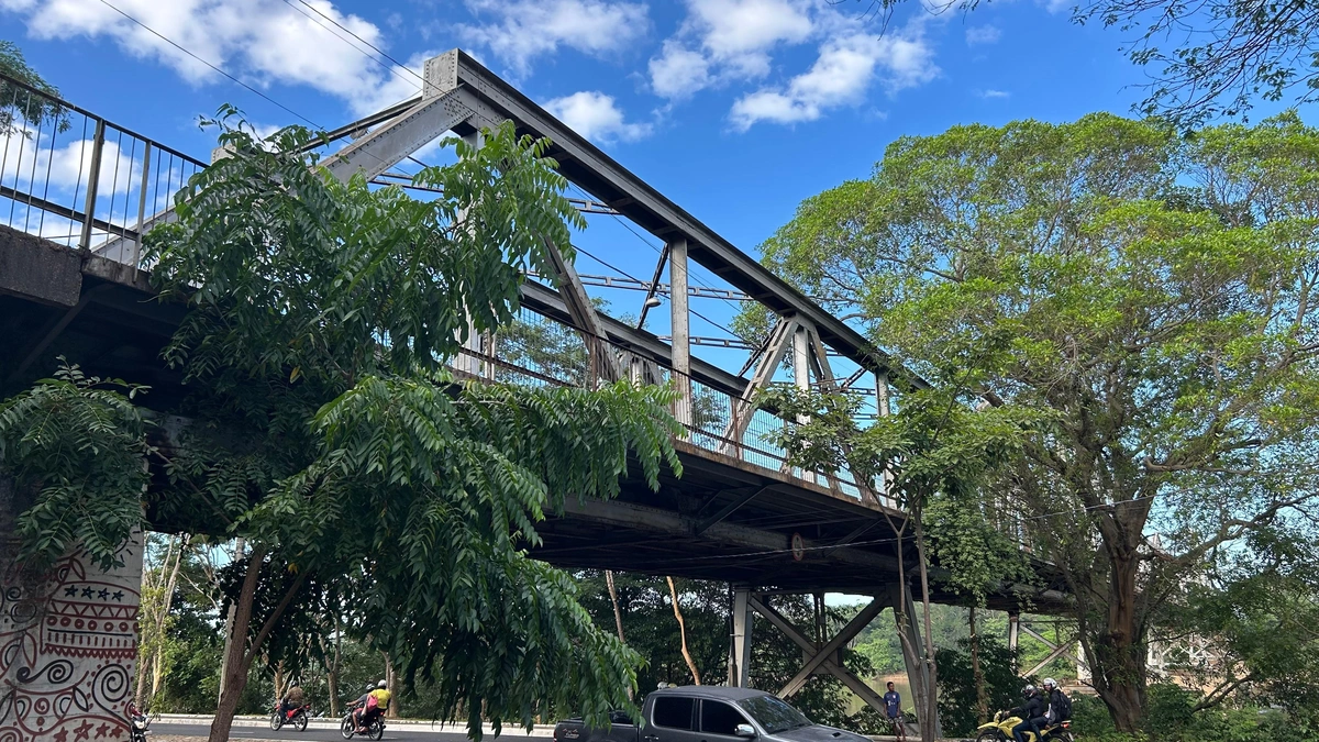 Interdição de 90 dias da Ponte Metálica espera decisão das prefeituras, diz CREA