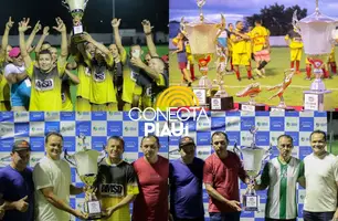Ipiranga conquista título do Campeonato de Futebol Supermaster em José de Freitas (Foto: Reprodução)