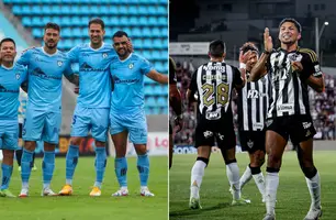 Iquique e Atlético-MG (Foto: Reprodução Instagram)