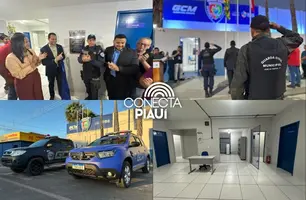 José de Freitas entrega sede reformada da Guarda Municipal e novas viaturas (Foto: Conecta Piauí)