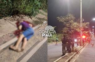 Jovem é executado a tiros em avenida na zona Sul de Teresina (Foto: Reprodução)