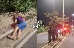 Jovem é executado a tiros em avenida na zona Sul de Teresina (Foto: Reprodução)