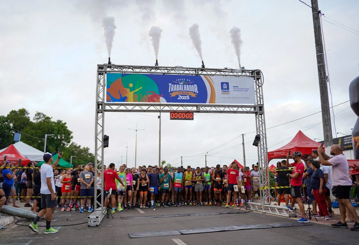 Largada da Corrida do Trabalhador em Timon