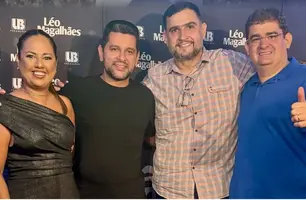 Léo Magalhães atrai grande público na festa do Padroeiro e Trabalhador em Cocal de Telha (Foto: Reprodução)