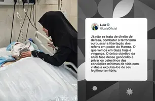 Lula condena ataque que matou 9 filhos de médica em Gaza: 'Ato covarde' (Foto: Reprodução/Internet)