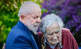 Lula e Mujica (Foto: Reprodução Instagram)