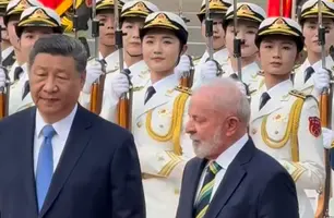 Lula na China (Foto: Reprodução)