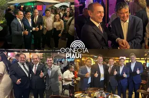 Marcelo Castro reúne 200 prefeitos piauienses em jantar com ministros em Brasília (Foto: Reprodução)