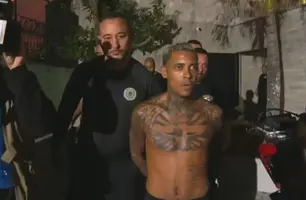 MC Poze do Rodo é preso por apologia ao crime e ligação com tráfico no RJ (Foto: Reprodução/TV Globo)