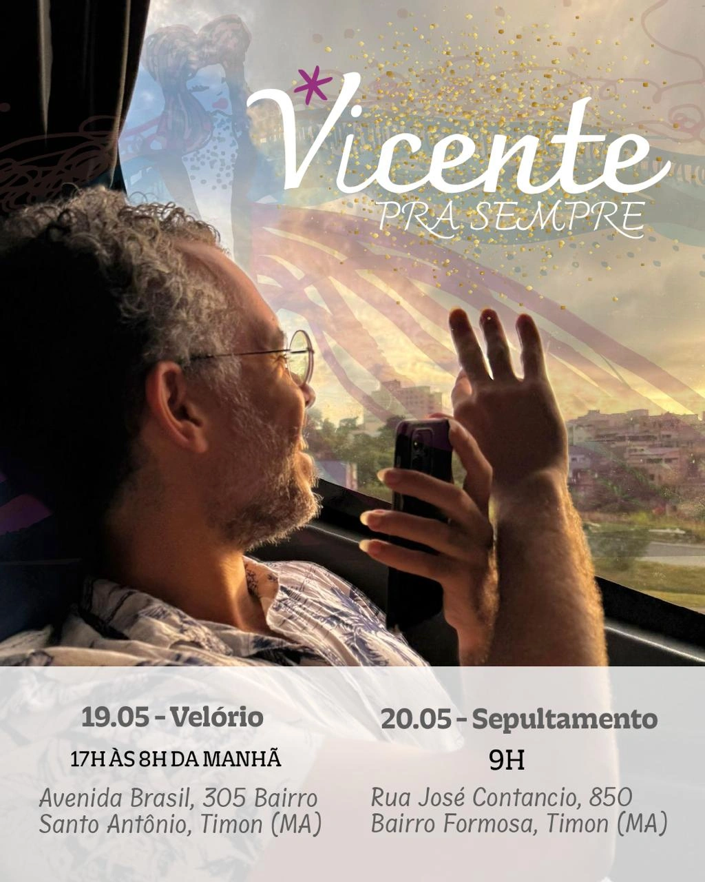 Morre o artista piauiense Vicente de Paula aos 35 anos, vítima de câncer