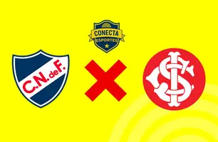Nacional-URU x Internacional (Foto: Reprodução)