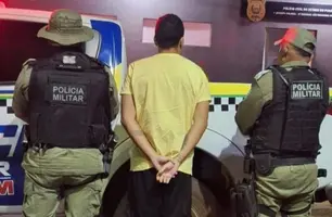 Pai é preso por suspeita de enforcar filho de 10 meses em São Raimundo Nonato (Foto: Divulgação/PMPI)