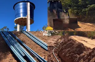Palmeira do Piauí avança com rede de água na comunidade Exu e amplia abastecimento (Foto: Reprodução)