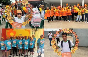 Passagem Franca realiza caminhada pelo Maio Laranja (Foto: Reprodução/Redes sociais)