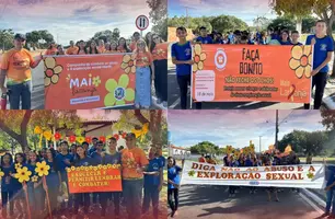 Pau d'Arco mobiliza rede de educação em prol do Maio Laranjaa (Foto: Reprodução - Redes sociais)