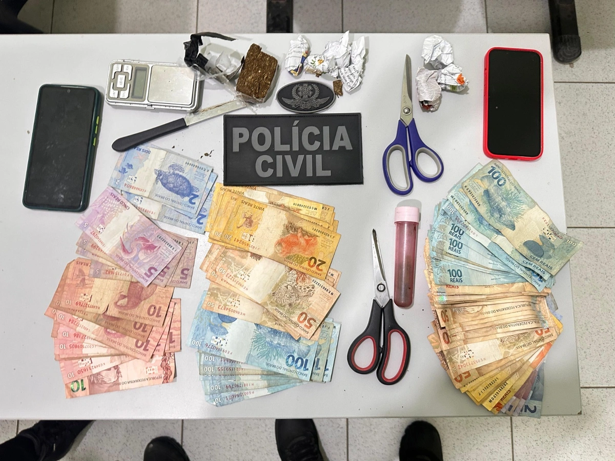 ‘Paulo Manteiga’ e filho são preso por tráfico de drogas no litoral do Piauí