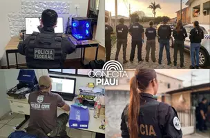PF deflagra operação e prende suspeito por crimes sexuais contra crianças no Piauí (Foto: Reprodução)