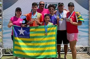 Piauiense é destaque em competição nacional de natação com dois títulos nacionais (Foto: Reprodução)