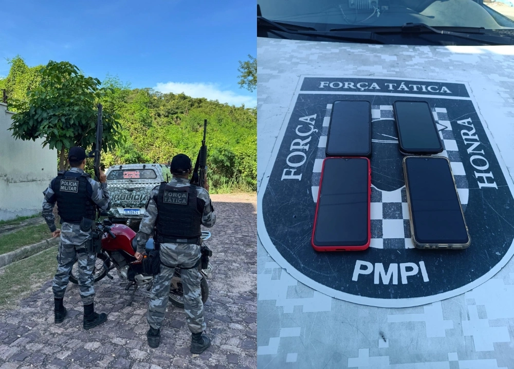 PM recupera moto e objetos roubados após ação no bairro Uruguai, em Teresina