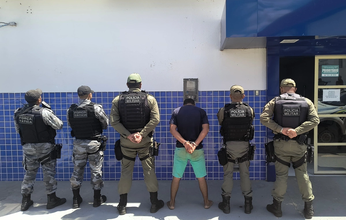 PMPI prende suspeito de homicídio ocorrido em Cristino Castro