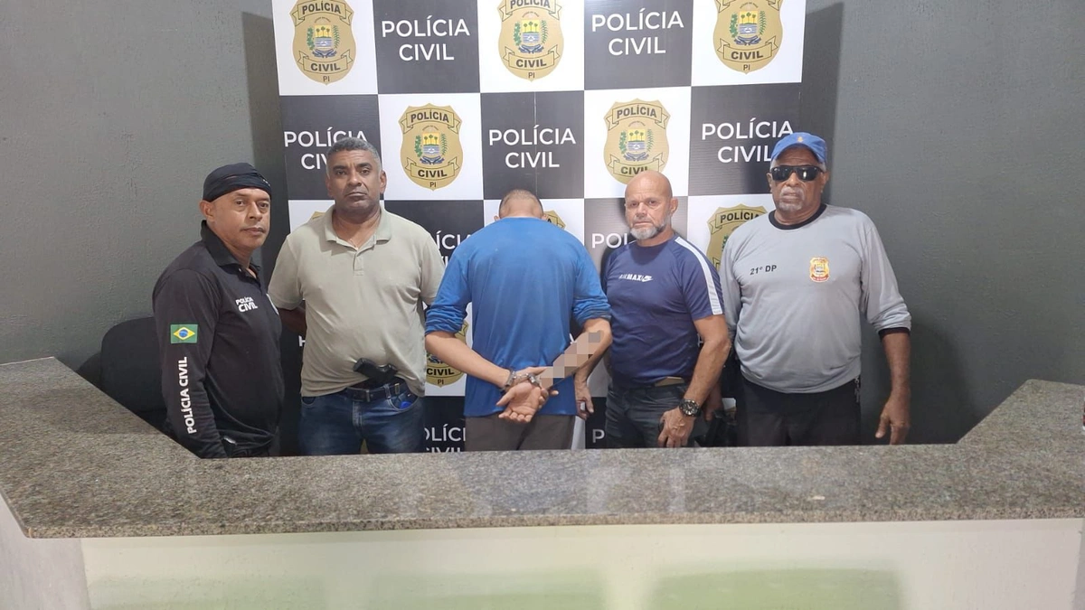 Polícia Civil cumpre mandado de prisão por roubo em Teresina