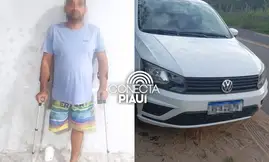 Polícia Militar prende homem com carro roubado e clonado em Parnaíba (Foto: Reprodução)