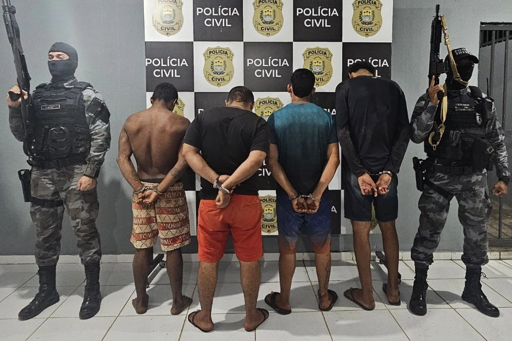 Polícia prende grupo do Comando Vermelho que planejava homicídios em Joaquim Pires