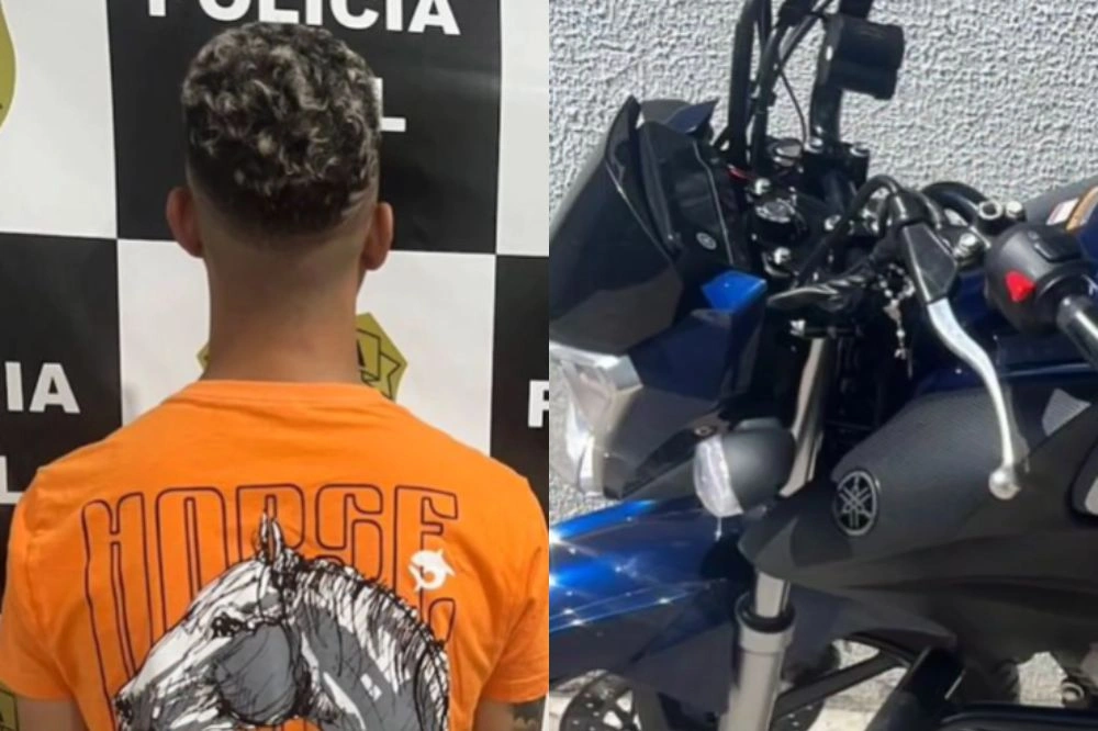 Polícia prende homem que alugou moto para realizar assaltos em Teresina