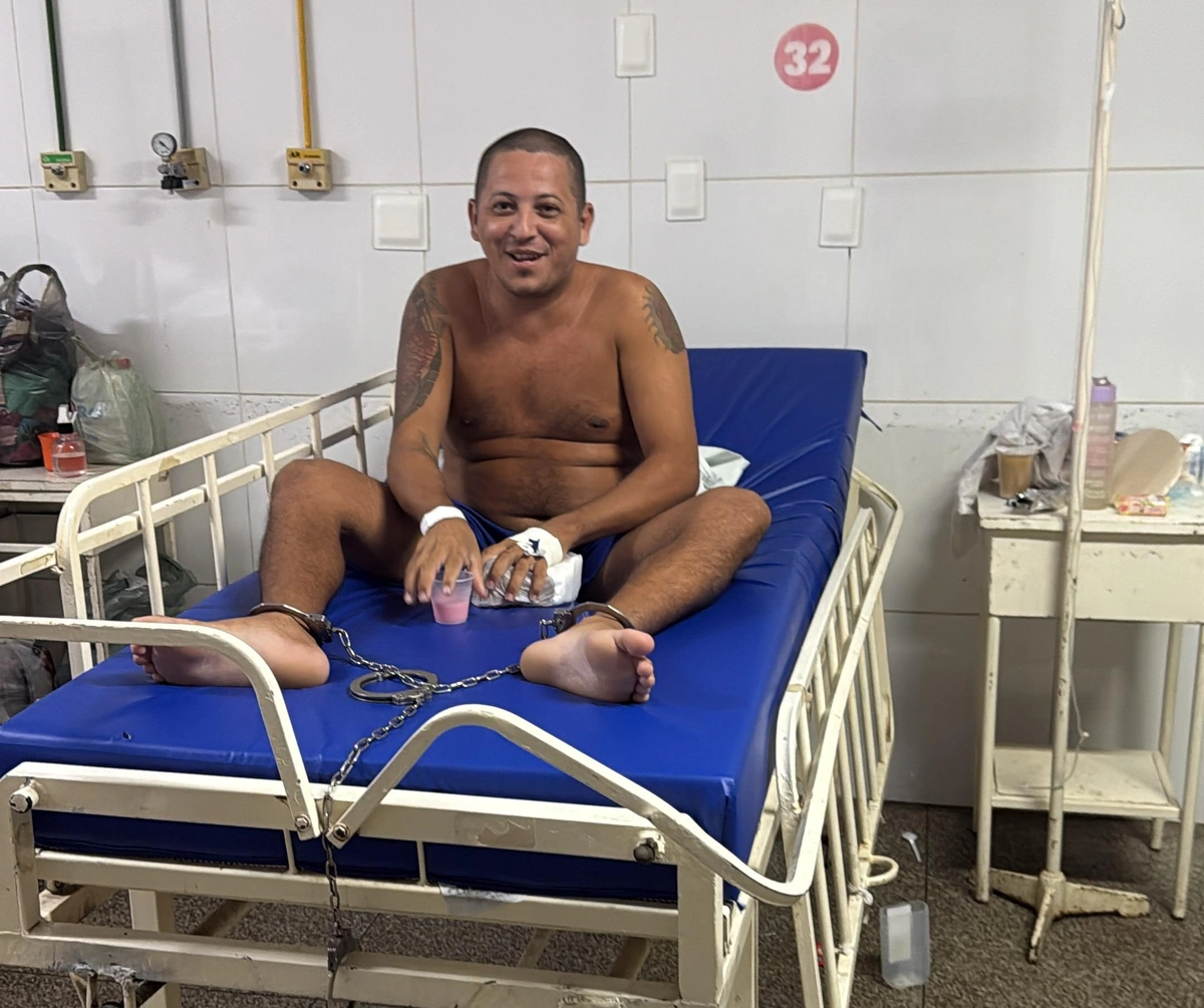 Polícia realiza buscas após fuga de detento do HUT em Teresina