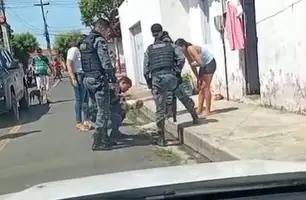 Polícia resgata criança em situação de risco e salva recém-nascido em Teresina (Foto: Reprodução)