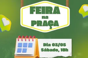 Praça Cônego Gastão recebe Feira na Praça neste sábado, 3 de maio (Foto: Reprodução - Redes sociais)