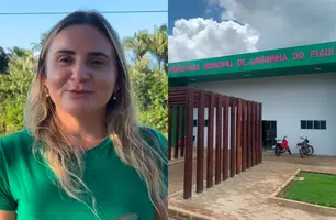 Prefeita Kelly Alencar, de Lagoinha do Piauí (Foto: Reprodução / Conecta Piauí)