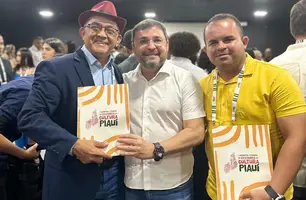 Prefeito Abdoral e secretário Douglas Farias participam de Encontro Estadual de Gestores de Cultura (Foto: Reprodução)