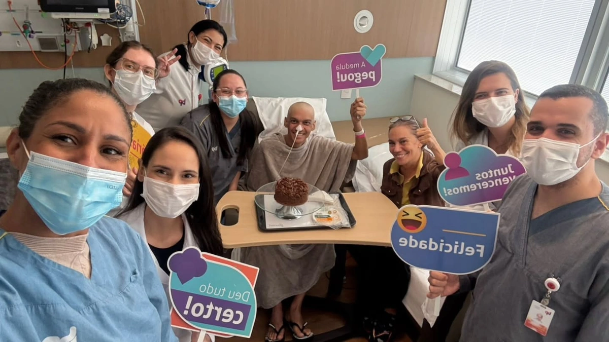 Prefeito de Angical do Piauí comemora alta após transplante de medula bem-sucedido
