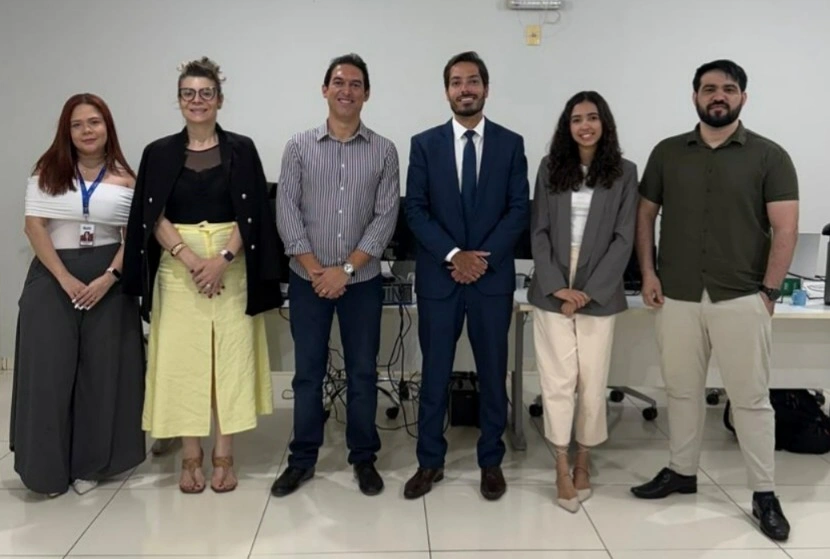 Prefeito de Caracol dá boas-vindas ao novo juiz da Comarca