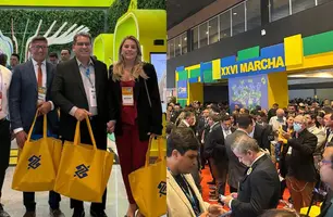 Prefeito de Demerval Lobão participa da 26ª Marcha, que recebe Lula nesta terça (Foto: Reprodução)