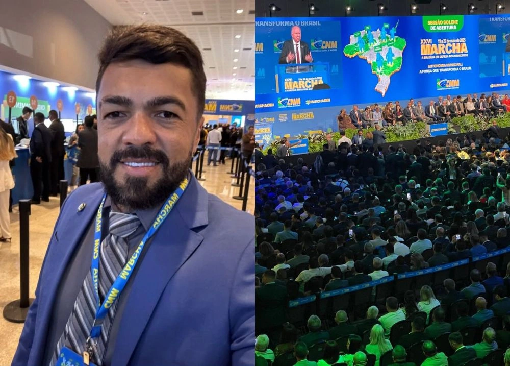 Prefeito de Guadalupe participa da Marcha em Brasília em busca de parcerias e inovação