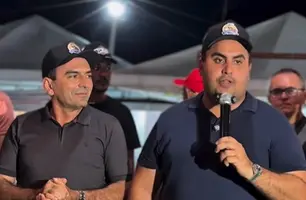 Prefeito de Queimada Nova, Gilmar Macedo, e o deputado Georgiano Neto. (Foto: Reprodução - Redes sociais)