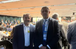 Prefeito Junior Ribeiro participa da XXVI Marcha dos Prefeitos em Brasília (Foto: Reprodução)