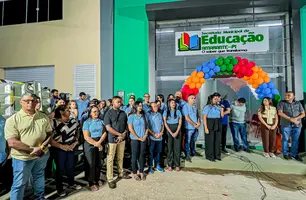 Prefeitura de Amarante inaugura novo prédio da Secretaria de Educação (Foto: Reprodução)