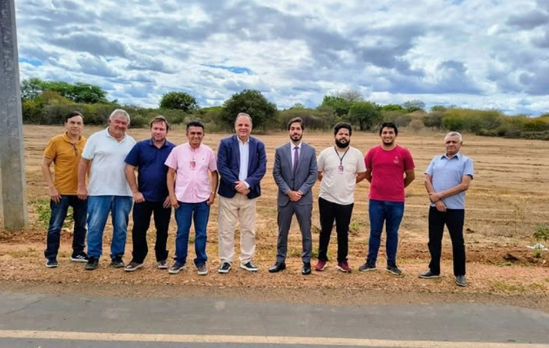 Prefeitura de Caracol acompanha visita técnica ao terreno do novo Fórum