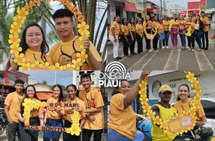 Prefeitura de Esperantina realiza panfletagem da campanha ‘Faça Bonito’ (Foto: Reprodução)