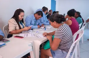 Prefeitura de Timon realiza mutirão para cadastro na tarifa especial de água no CRAS Parque União (Foto: Reprodução)